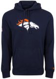 New Era Denver Broncos Hoodie Blauw M
