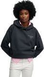 Superdry Luxe Casual Relaxed Hoodie Dames Eclipse Navy
