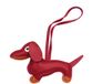 LUOFENG Mini schattige teckel sleutelhanger