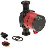 Grundfos 99160420 Circulatiepomp Alpha1 25-60 180 mm, 240 V, rood, zwart
