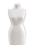 GLOREX piepschuim torso, wit, 7 x 5 x 5 cm