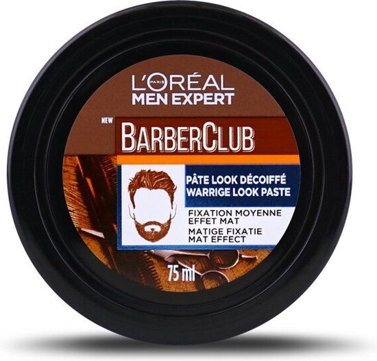 L'Oréal Paris Men Expert Barber Club Wax - Warrige Look - 75 ml