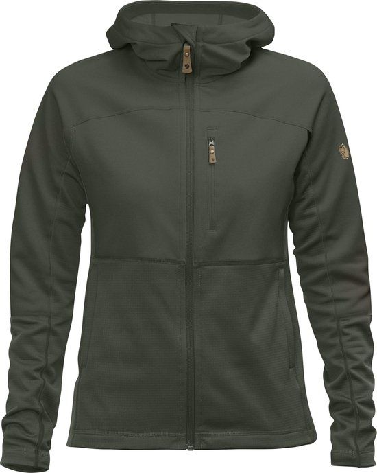Fjällräven Abisko Trail Fleece Vest Dames - Deep Forest - Maat S