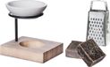 Ideas4seasons Amberblokjes/geurblokjes cadeauset - musk - inclusief geurbrander en mini rasp
