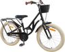 vidaXL Vélo enfant, 20 pouces, adapté aux enfants de 6-11 ans, noir