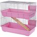 Little Friends Dubbele Tier Konijnenkooi, 100 cm, Roze