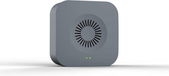 Qnect Slimme Deurbel Voor Binnenshuis - Draadloos - 80M Bereik - Grijs