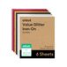 Cricut Glitter HTV-warmteoverdrachtvinyl | 25,4 cm x 30,5 cm | 6 stuks