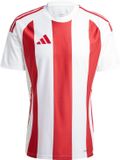 adidas teamwear adidas T-shirt Heren Striped 24 Jersey Wit-Rood - Maat XL