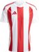 adidas teamwear adidas T-shirt Heren Striped 24 Jersey Wit-Rood - Maat XL