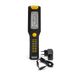 Stak Werklamp met LED-zaklamp COB 3 + 1 W, oplaadbaar, lithiumbatterij 2200 mAh, haak en magneten, beweegbaar, zwart