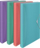 Esselte Colour'Breeze voorordner, 6 vakken, assorti, PAK VAN 6