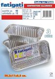 FATIGATI SRL L.Aluminium wastafel 20,3 x 11 3 stuks 27645