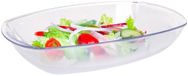 Merkloos / Sans marque Bahama Warenvertriebs Gmbh Serveerschaal - Glas - Wit - Rechthoek - 19 x 28 cm
