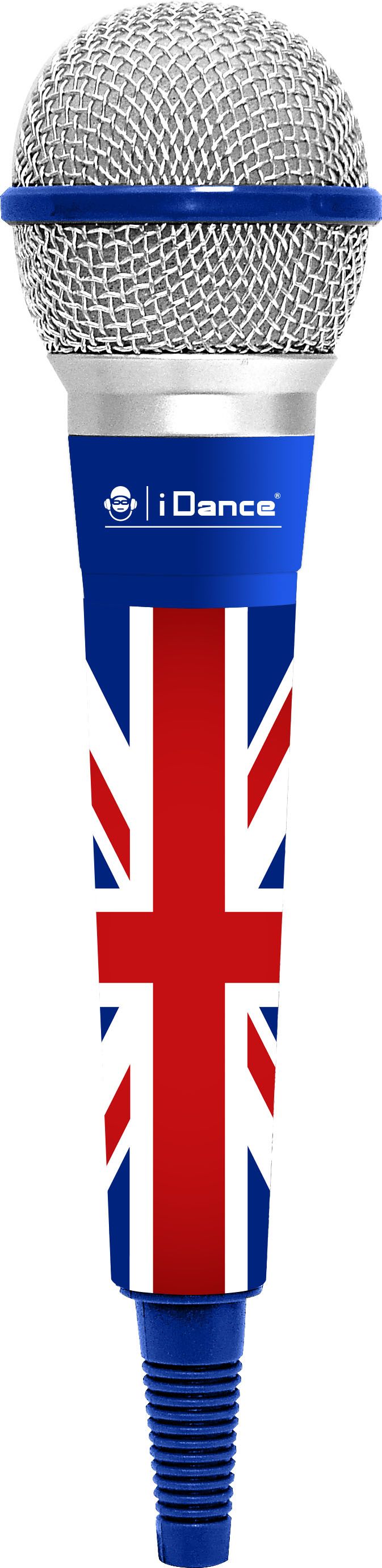 iDance Audio CLM8 - Microfoon - Blauw/Rood