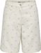 ONLY ONLNAOMI AOP BERMUDA SHORTS OTW - Meisjes - Bermuda shorts - Katoen - Egret - XS