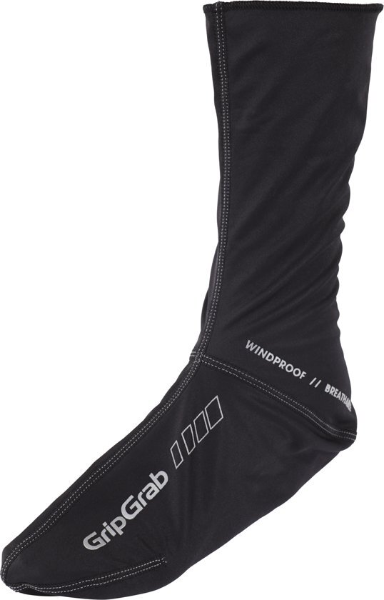 GripGrab Windproof Sock - Fietssokken - Maat XL - Zwart