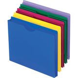 Pendaflex Doorschijnende Poly File Jackets, Letter Size, Diverse Kleuren, 10 per Pack (50990)