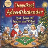 Schlauvento Interactive Doppelkop-Adventskalender: Quiz-Buch mit Fragen und Rätsel
