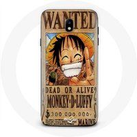 One Piece Manga Luffy zoek poster Maniacase Case voor Samsung Galaxy S4
