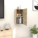Maison Exclusive - Meuble TV mural, 2 pièces, chêne Sonoma, 30,5 x 30 x 30 cm