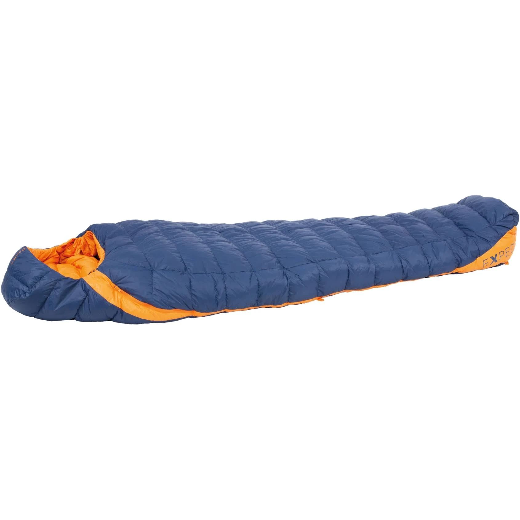 Exped Comfort -5° Sleeping Bag L - Blauw/Oranje - Left Zipper - 2023