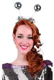 Folat Diadeem discoballen Zilver