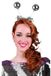 Folat Diadeem discoballen Zilver