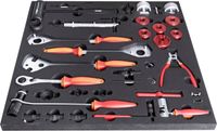 UNIOR - SOS SETCONE SLEUTELS, SCHROEVENDRAAIERS - RED