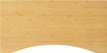 Maison Exclusive Bureau exclusif - Plateau de bureau en bambou, dimensions 110 x 55 x 4 cm