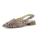 Paul Green Ballerina met riempjes beige / bruin / zwart