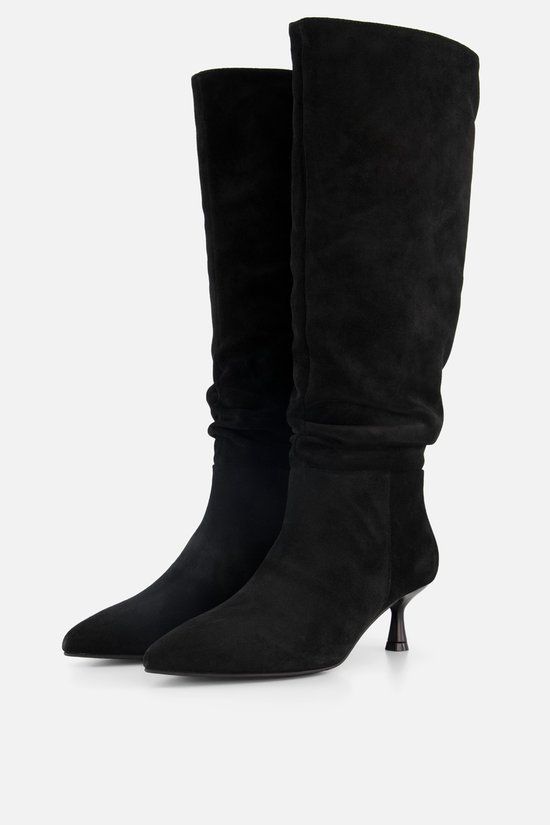 Linea Zeta Hoge laarzen zwart Suede - Maat 41