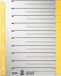 Esselte Leitz Scheidingsblad 16520015 Din A4 230 G Karton Geel