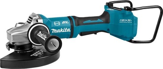 Makita Schuurmachine 230 mm 18 V x 2 Bl Aws + anti-crankstelgreep