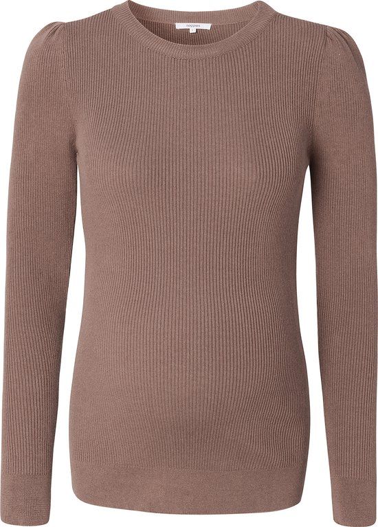 Noppies Zana Maternity Sweater - Deep Taupe - Size M