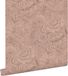 ESTAhome behang bloemmotief terracotta roze - 53 cm x 10.05 m - 139794