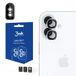 3MK Lens Protection Pro Cameralensbeschermer voor Apple iPhone 16/16 Plus - Gehard Glas - Zilver