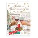 Traditionele Regal Publishing Traditionele Kerstkaart Zuster & Schoonbroer - 9 x 6"