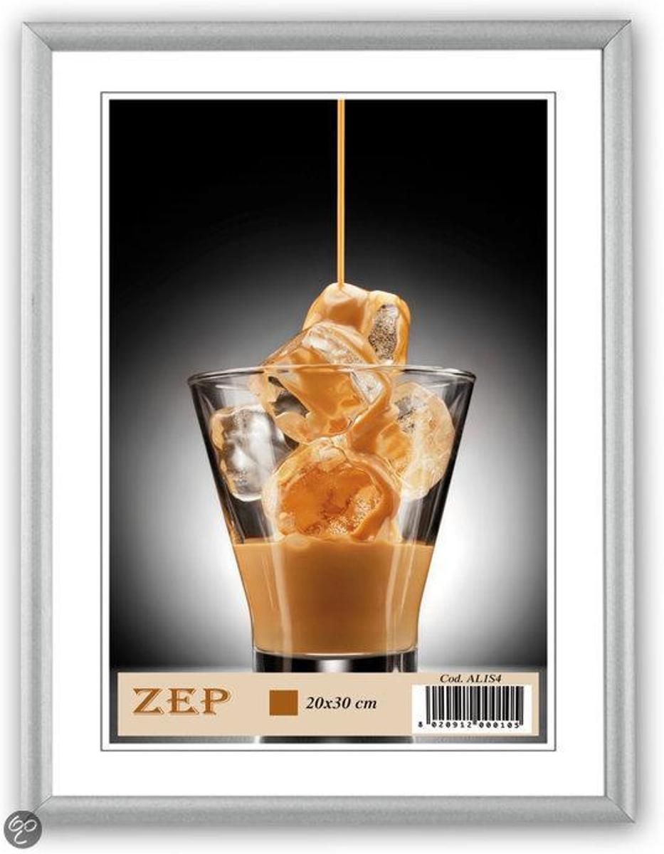 Zep Aluminium Fotolijst AL1S2 Zilver 13x18 cm