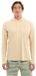 Pelagic Vaportek Rusted Icon UV-hoodie Lange Mouwen XL Hommes Sable Polyester