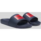 Hugo Boss Muiltjes 'Timein' marine / rood / zwart