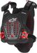 Alpinestars A-5 Plasma Borstbeschermer Zwart Rood Wit - Maat XS/S