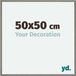 Your Decoration Cadre photo 50x50 cm Aluminium Mercury Structure New York