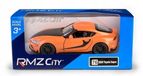 RMZ Toyota Supra 1:32 Oranje - Metalen Speelgoedauto met Openende Deuren