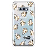 ERT GROUP mobiel telefoonhoesje voor Samsung S10e origineel en officieel erkend Star Wars patroon BB 8 004 optimaal aangepast aan de vorm van de mobiele telefoon, gedeeltelijk bedrukt