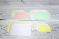 Exacompta Indexkaarten 10838SE A5 Roze Pak van 10