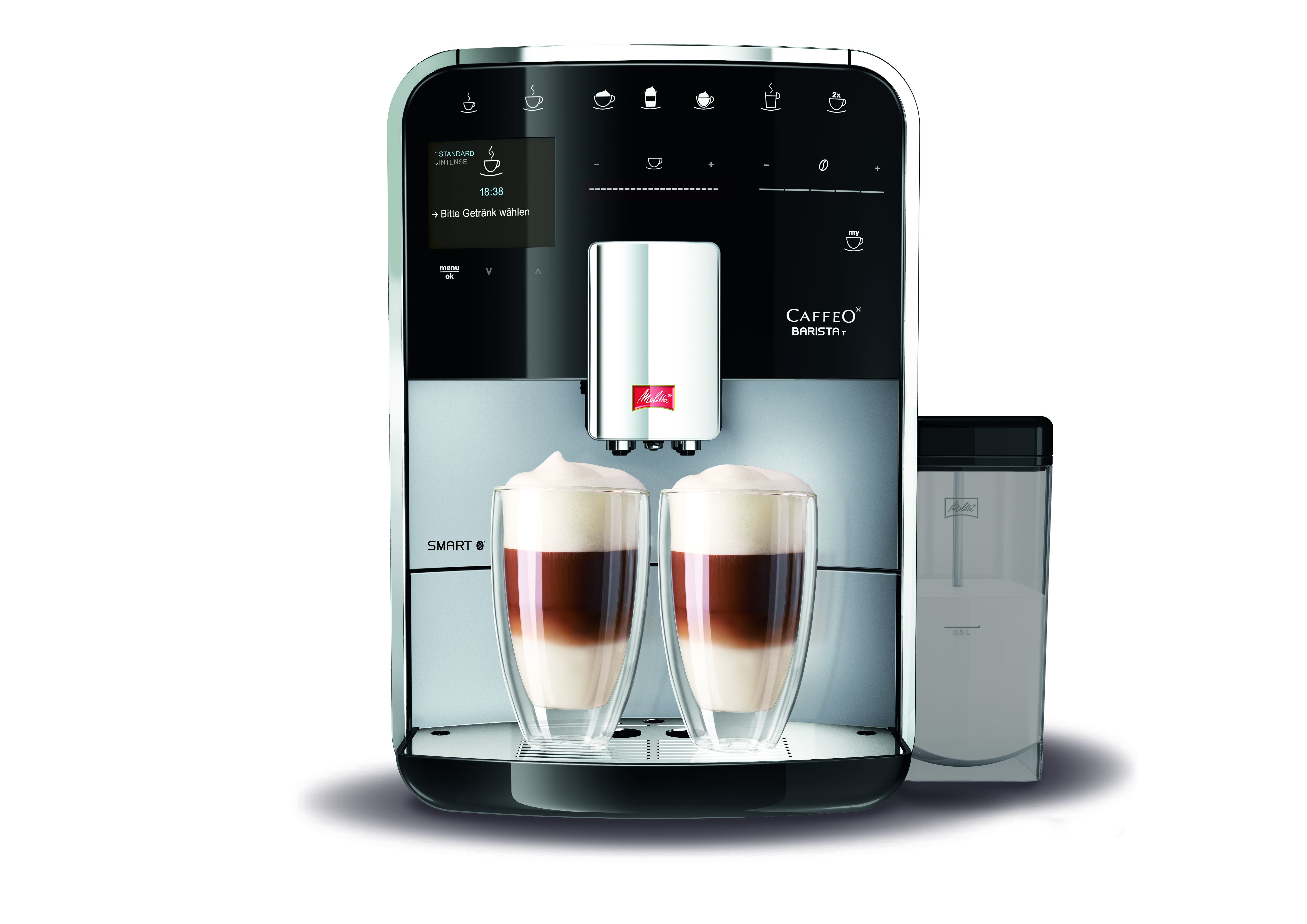 Melitta Barista Smart T Zilver volautomatische espressomachine F830-101