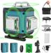 Merkloos / Sans marque Shenzhen Haorui Industrial Technology Co., Ltd. Bouwlaser - Laser Waterpas - Laser Zelfnivellerend - Rotatielaser - Bouwlazer - Bouwlaser Roterend - Laserwaterpas Zelfnivellerende - Laserwaterpassen