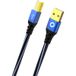 OEHLBACH D1C9339 USB-kabel USB 2.0 2 m USB A naar USB B Blauw