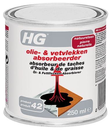 HG Natuursteen Olie- & Vetvlekken Absorbeerder - 250 ml